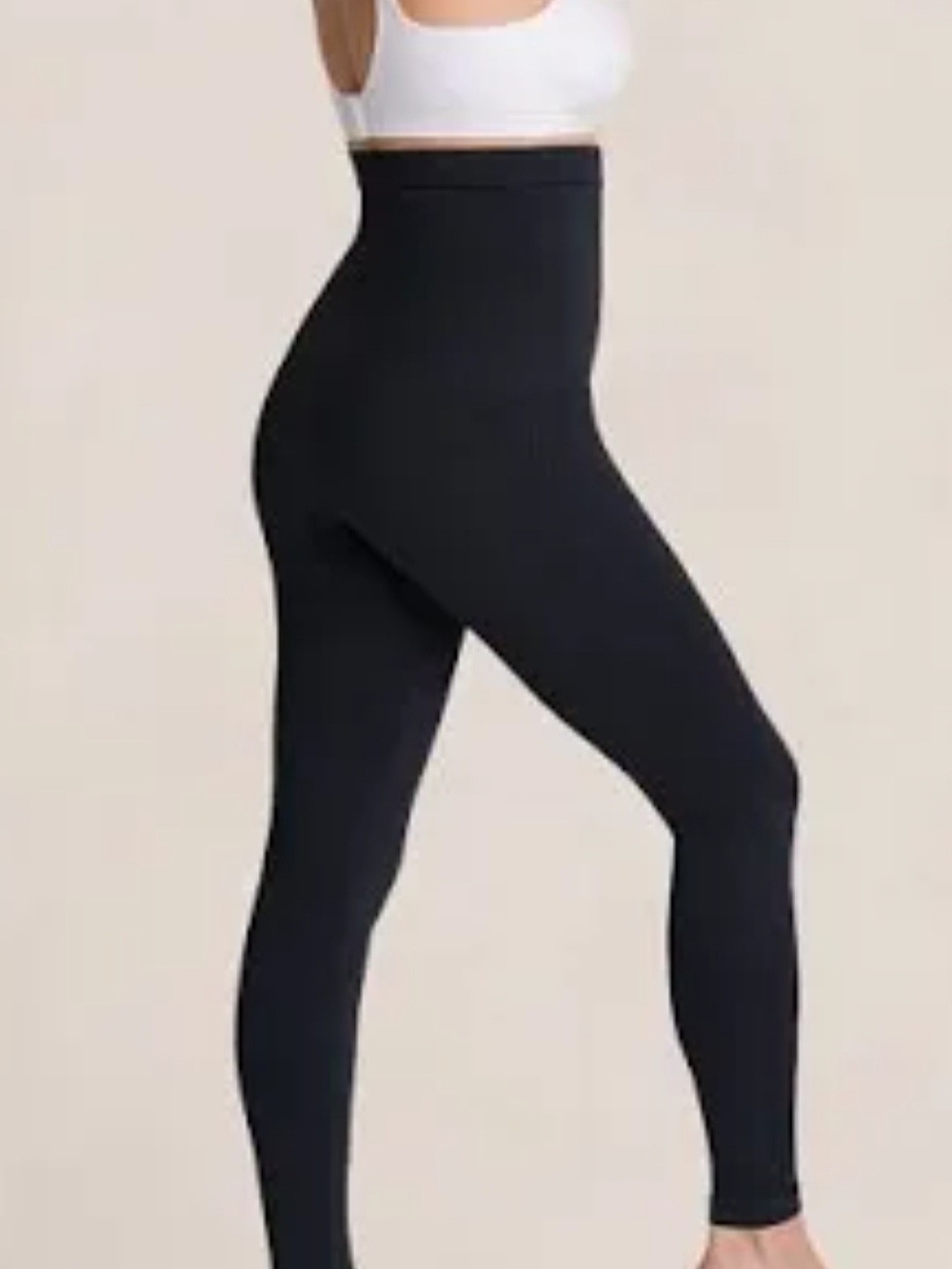 Shapermint Essentials Black High-Rise Leggings — Sculpting Everyday Activewear